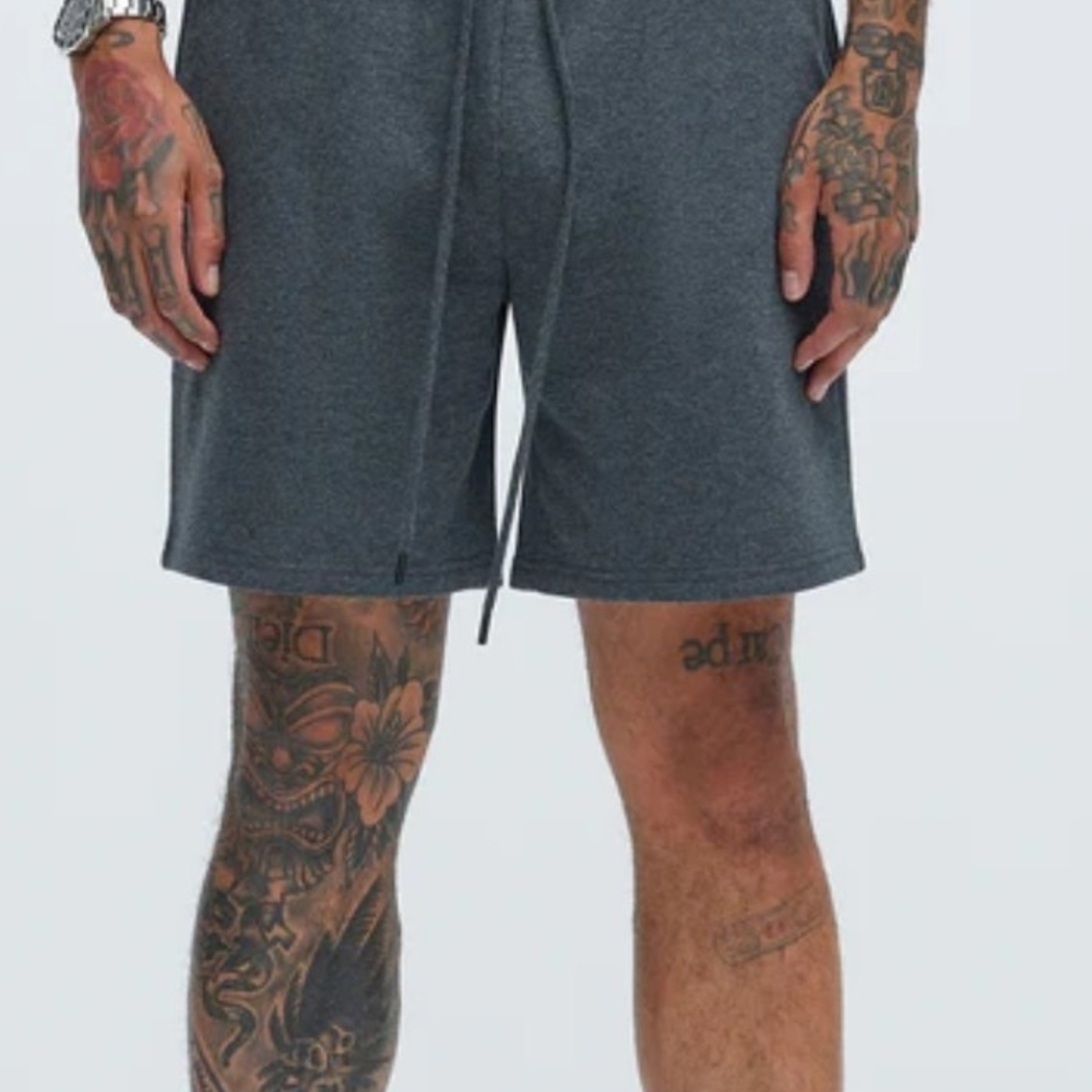 Fashion Nova Charcoal Athletic Shorts